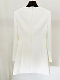 SUPER WHOLESALE | Long Sleeve Dress Decorated with Bows
