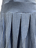 SUPER WHOLESALE | Wave Material Pleated Dress