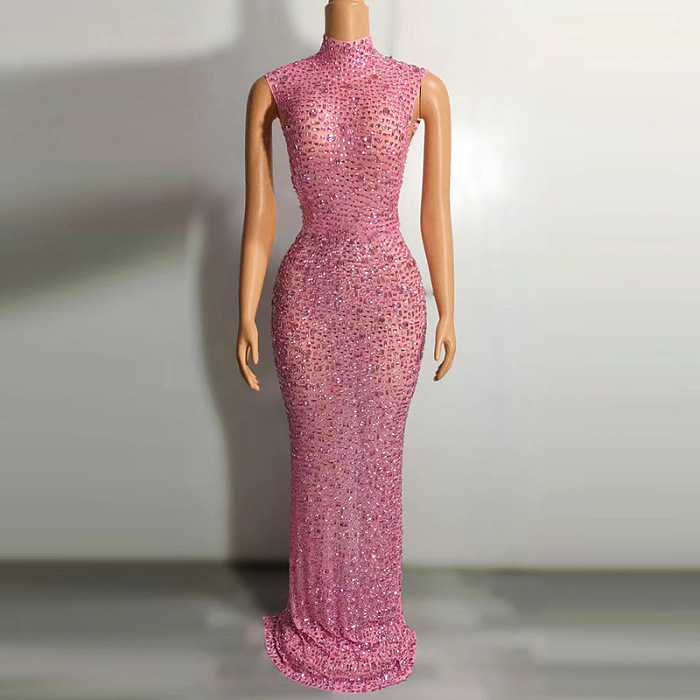 SUPER WHOLESALE | Off-shoulder Floor-length Party Dress