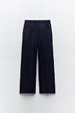 SUPER WHOLESALE | Straight Down Loose Self-tied Pants