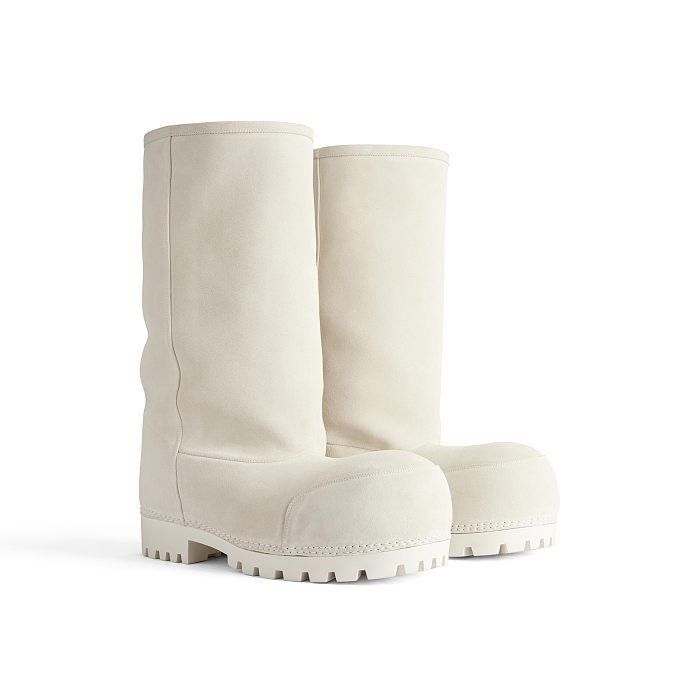 SUPER WHOLESALE | Women's Alaska Fur High Boot in White