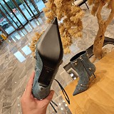 SUPER WHOLESALE | Women's LE cagloe Boots in Denim Blue