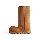 SUPER WHOLESALE | Women's Alaska Fur High Boot in Brown