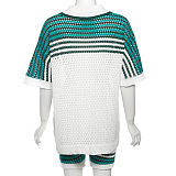 SUPER WHOLESALE | Two Tones Shorts Set