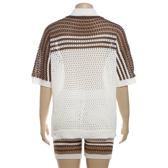 SUPER WHOLESALE | Two Tones Shorts Set