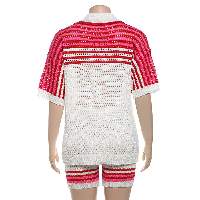 SUPER WHOLESALE | Two Tones Shorts Set