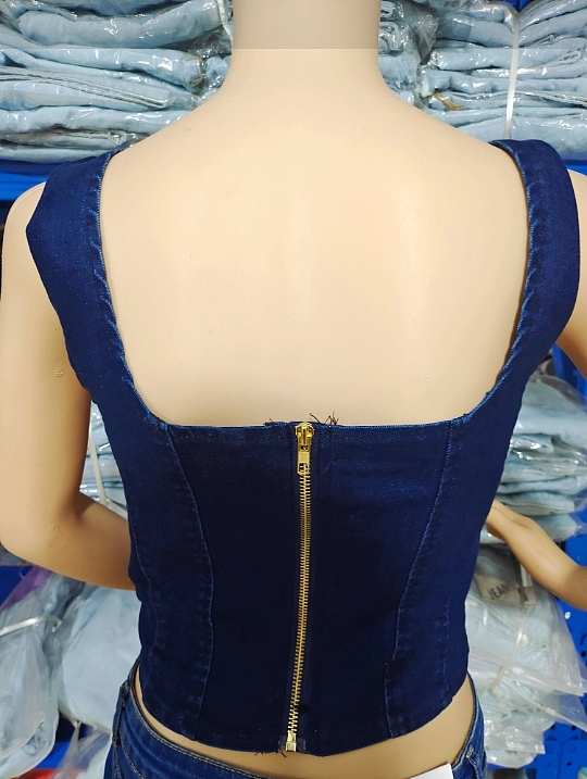 SUPER WHOLESALE | Denim Tanks Top