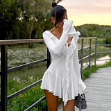 SUPER WHOLESALE | Flare Bottom Mini Dress