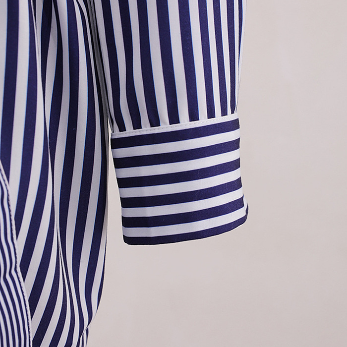 SUPER WHOLESALE | Striped Shirt Dress