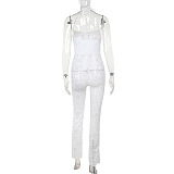 SUPER WHOLESALE | Lace Up Jumpsuit