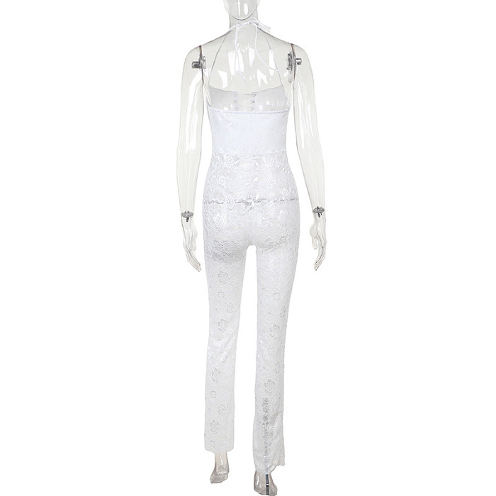 SUPER WHOLESALE | Lace Up Jumpsuit