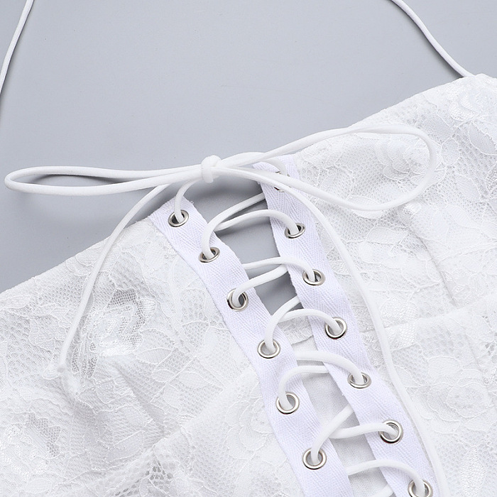 SUPER WHOLESALE | Lace Up Jumpsuit