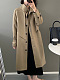 SUPER WHOLESALE | Two Layers Trench Coat