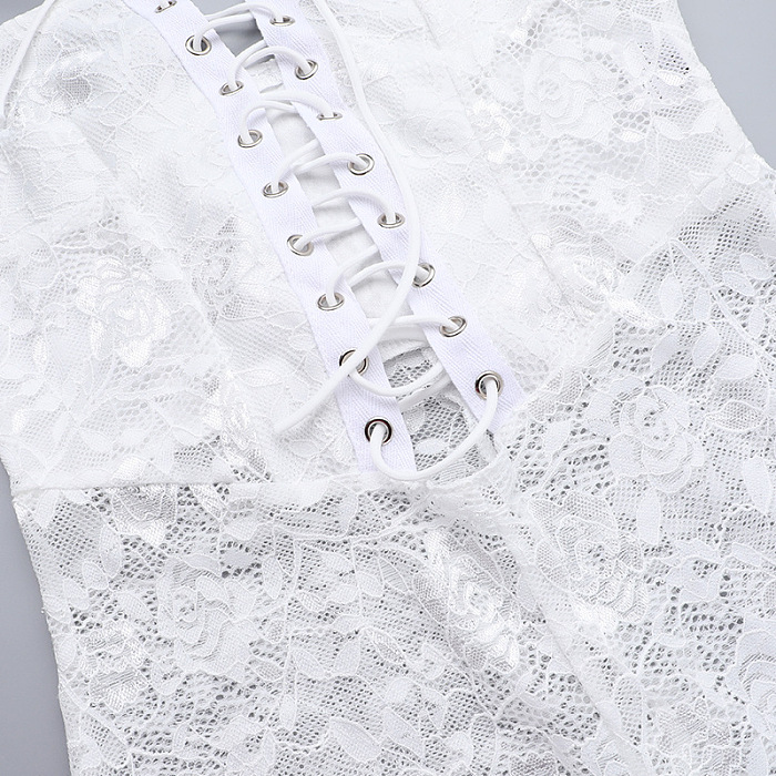 SUPER WHOLESALE | Lace Up Jumpsuit