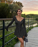 SUPER WHOLESALE | Flare Bottom Mini Dress