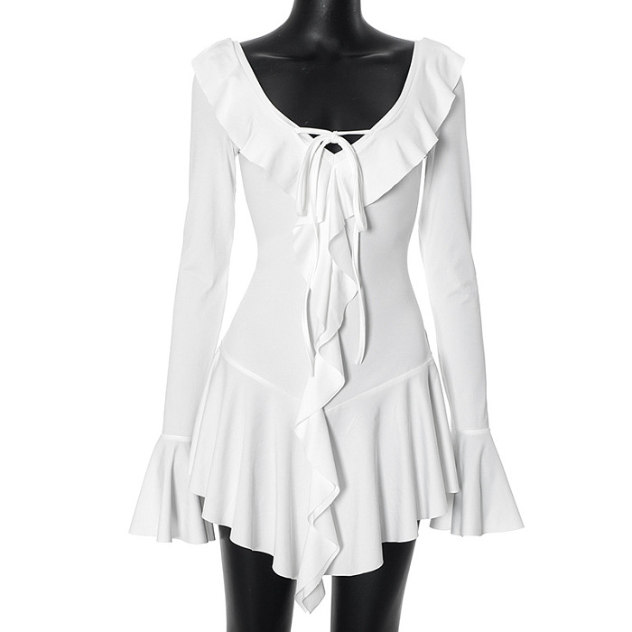 SUPER WHOLESALE | Flare Bottom Mini Dress