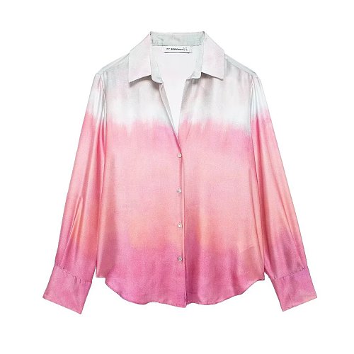 SUPER WHOLESALE |Oversize Tie Dye Shirt & Pants Set in Pink