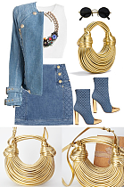 Serena knot bag