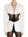 SUPER WHOLESALE | Patchwork Blazer Set