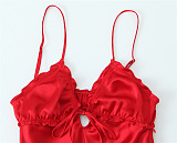 SUPER WHOLESALE | Silk Material Sexy Maxi Dress