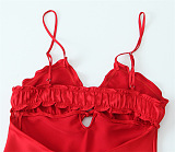 SUPER WHOLESALE | Silk Material Sexy Maxi Dress