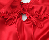 SUPER WHOLESALE | Silk Material Sexy Maxi Dress