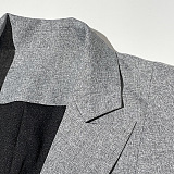 Copy SUPER WHOLESALE | Blazer Collar Trench Coat