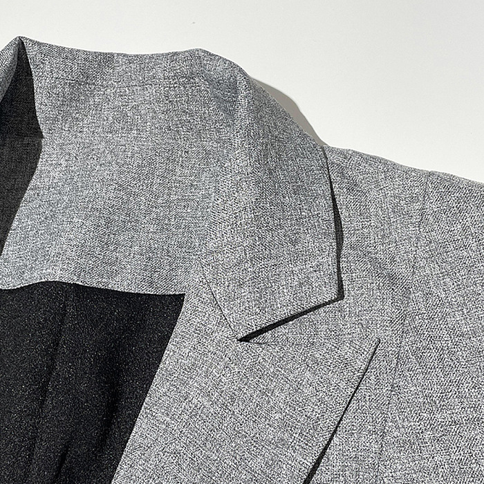 Copy SUPER WHOLESALE | Blazer Collar Trench Coat