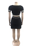 SUPER WHOLESALE | Pleated Skirt with Crop Top