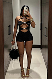 SUPER WHOLESALE | Sexy Halter Hollow-out Dress