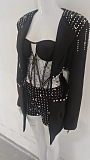 SUPER WHOLESALE | Sequins See-through Blazer Set