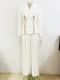 SUPER WHOLESALE | Sequins See-through Blazer Set