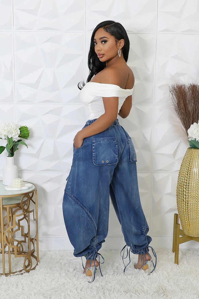 SUPER WHOLESALE | Oversize Lantern Jeans