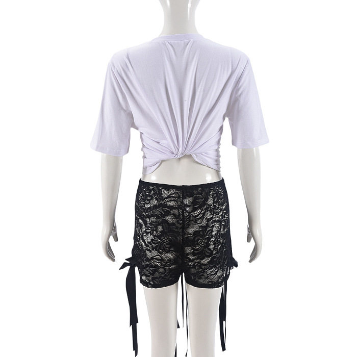 SUPER WHOLESALE | Embroidered Short Set with Strips