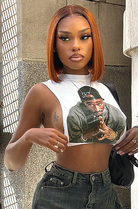 SUPER WHOLESALE | Printed Crop Top