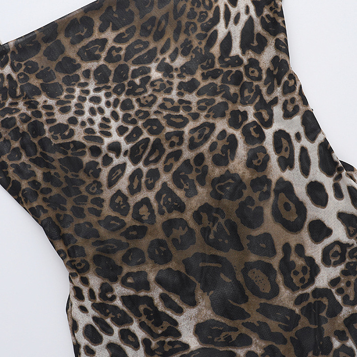SUPER WHOLESALE | Leopard Maxi Long Dress