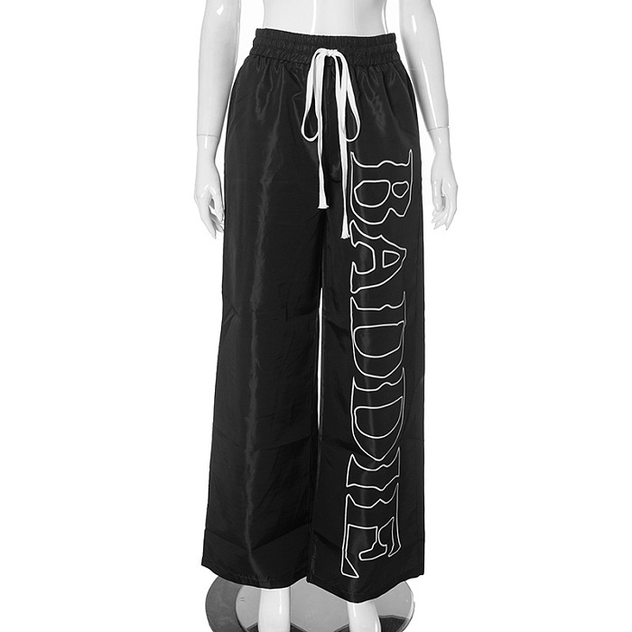 SUPER WHOLESALE| Loose Self-tied Pants