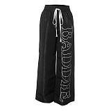 SUPER WHOLESALE| Loose Self-tied Pants