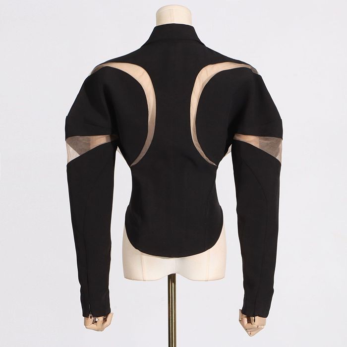 SUPER WHOLESALE| Patchwork Blazer Top