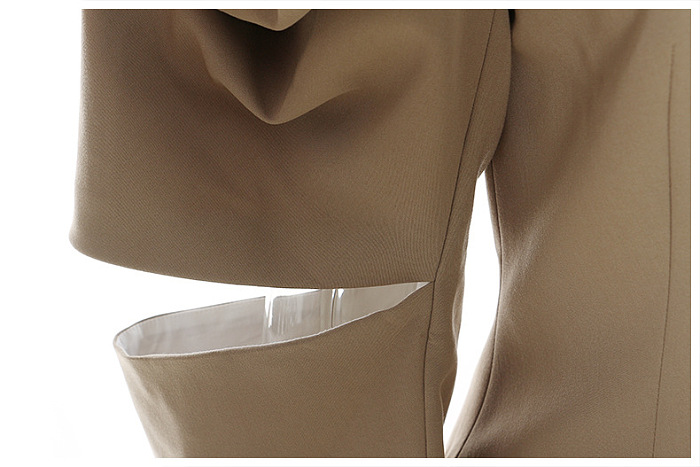 Copy SUPER WHOLESALE| Lantern Shoulder Oversize Designed Cut Blazer