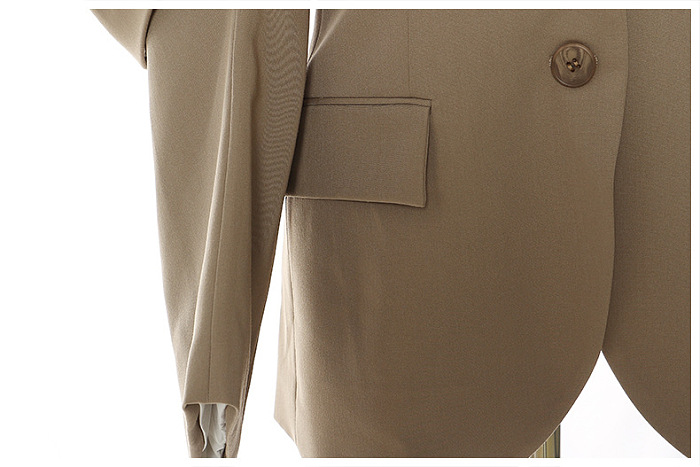 Copy SUPER WHOLESALE| Lantern Shoulder Oversize Designed Cut Blazer