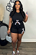 SUPER WHOLESALE| Crystal Bow Shorts Set