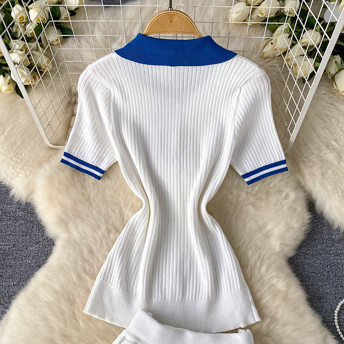 SUPER WHOLESALE| Tennis Pleated Skirt Set