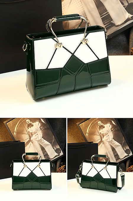SUPER WHOLESALE| Geometrical Design Shoulder Bag