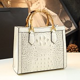 SUPER WHOLESALE| Bamboo Handle Shoulder Bag
