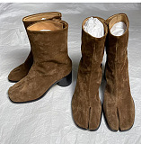 SUPER WHOLESALE| Split-toe Chelsea women's Ankle Boots