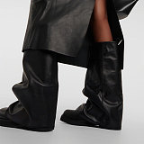 SUPER WHOLESALE| Platform Knee Height Calf Boots