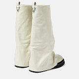 SUPER WHOLESALE| Platform Knee Height Calf Boots