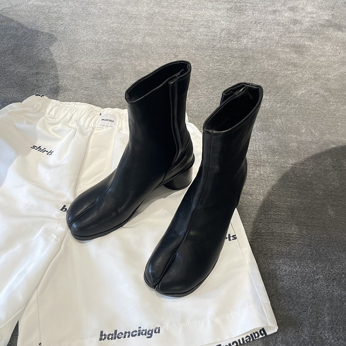SUPER WHOLESALE| Split-toe Chelsea women's Ankle Boots
