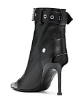 SUPER WHOLESALE| Pointed-toe Zipper Heels